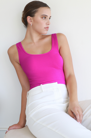 Totally Reversible Ribbed Cami