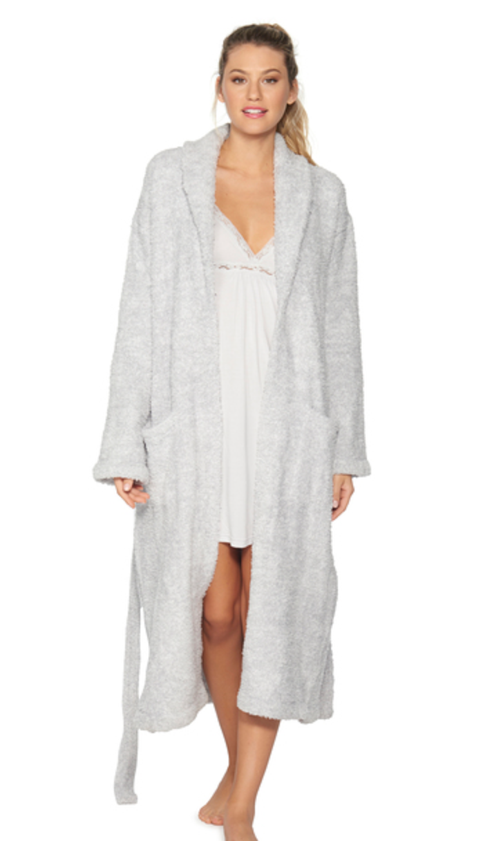Barefoot Dreams Touch of Blue Robe