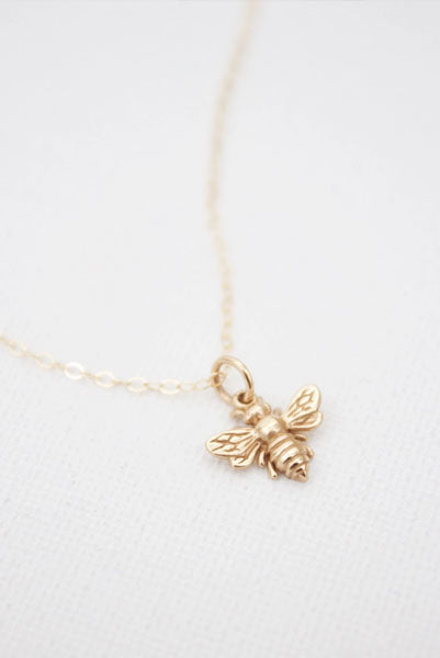 Katie Waltman Little Bee Gold Filled Necklace