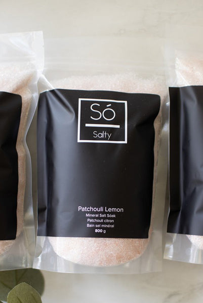 So Luxury Epson Salt Bath Patchouli Lemon