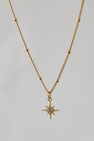 Starburst Gold Filled Necklace