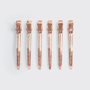 Rose Gold Blow Dry/Makeup Clips