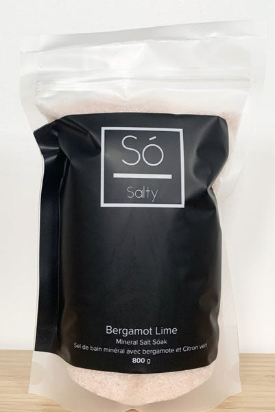 So Luxury Salt Soak Bergamot Lime